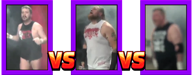 [Match Graphic: Conor Claxton vs Bryant Woods vs Rickey Shane Page]