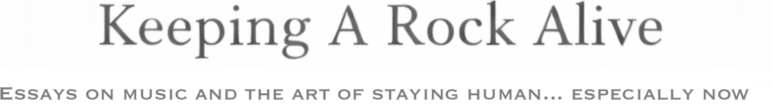 Keeping A Rock Alive