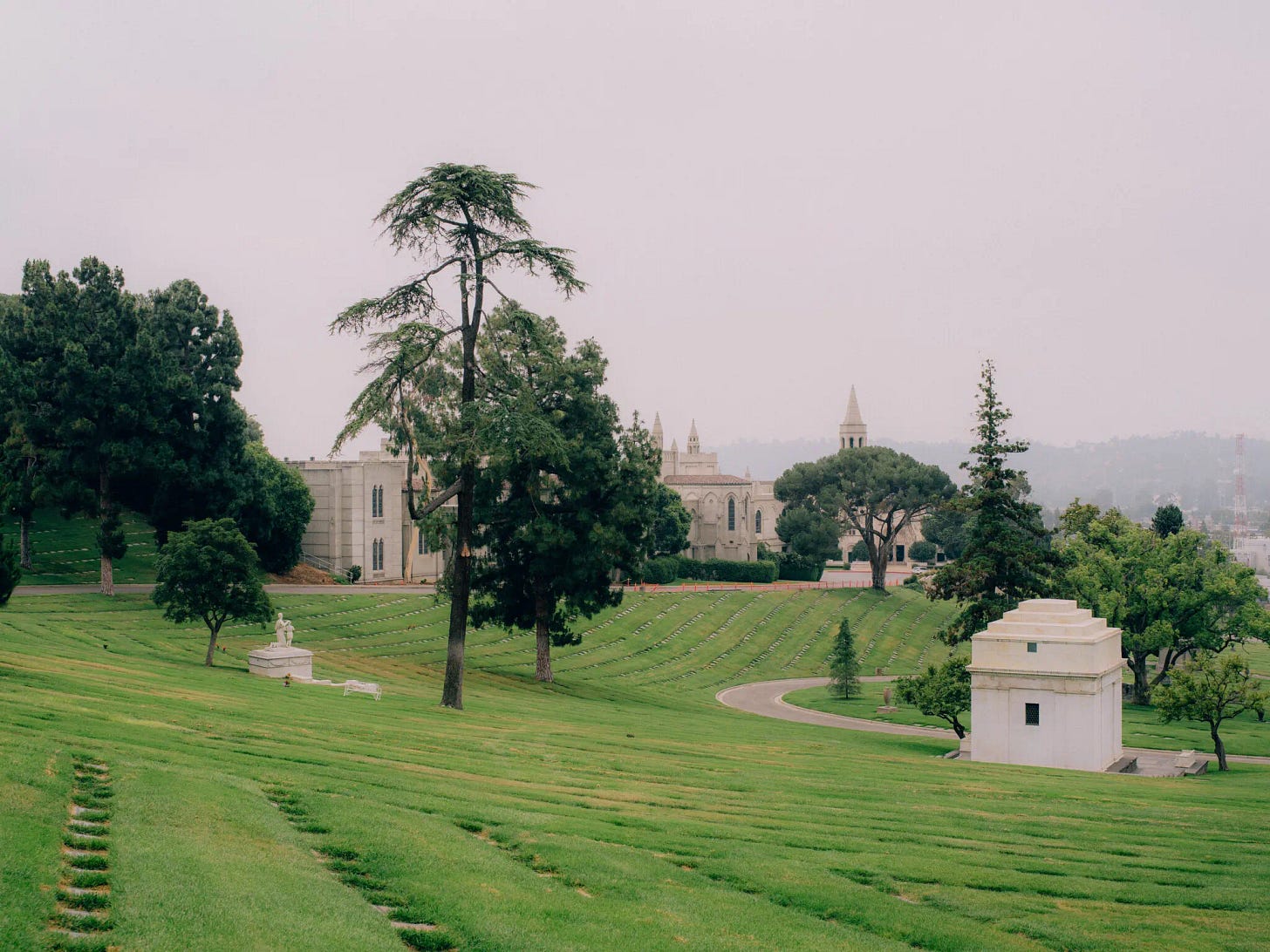 Why Can't a Cemetery Have the Hottest Painting in Town? - NY Times - Forest  Lawn