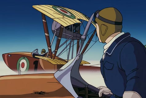 Still from Porco Rosso