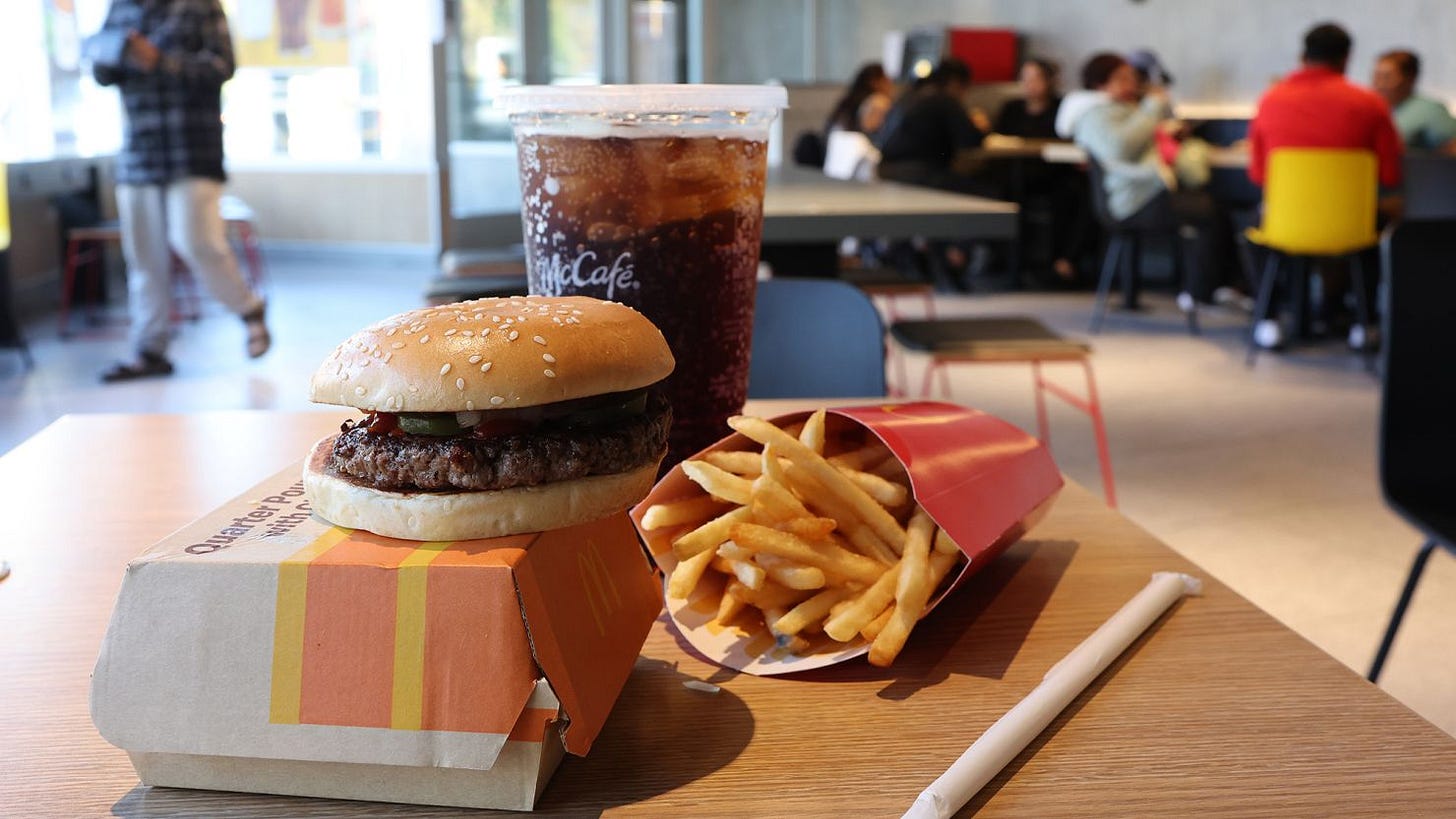 The timing of the outbreak is especially challenging for McDonald’s as it has been trying to win back customers who’ve been put off by higher prices.