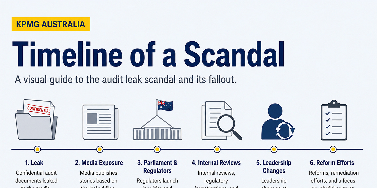 The full KPMG Australia scandal timeline