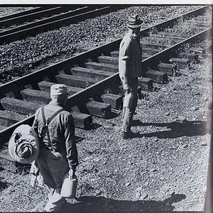 May be an image of railroad
