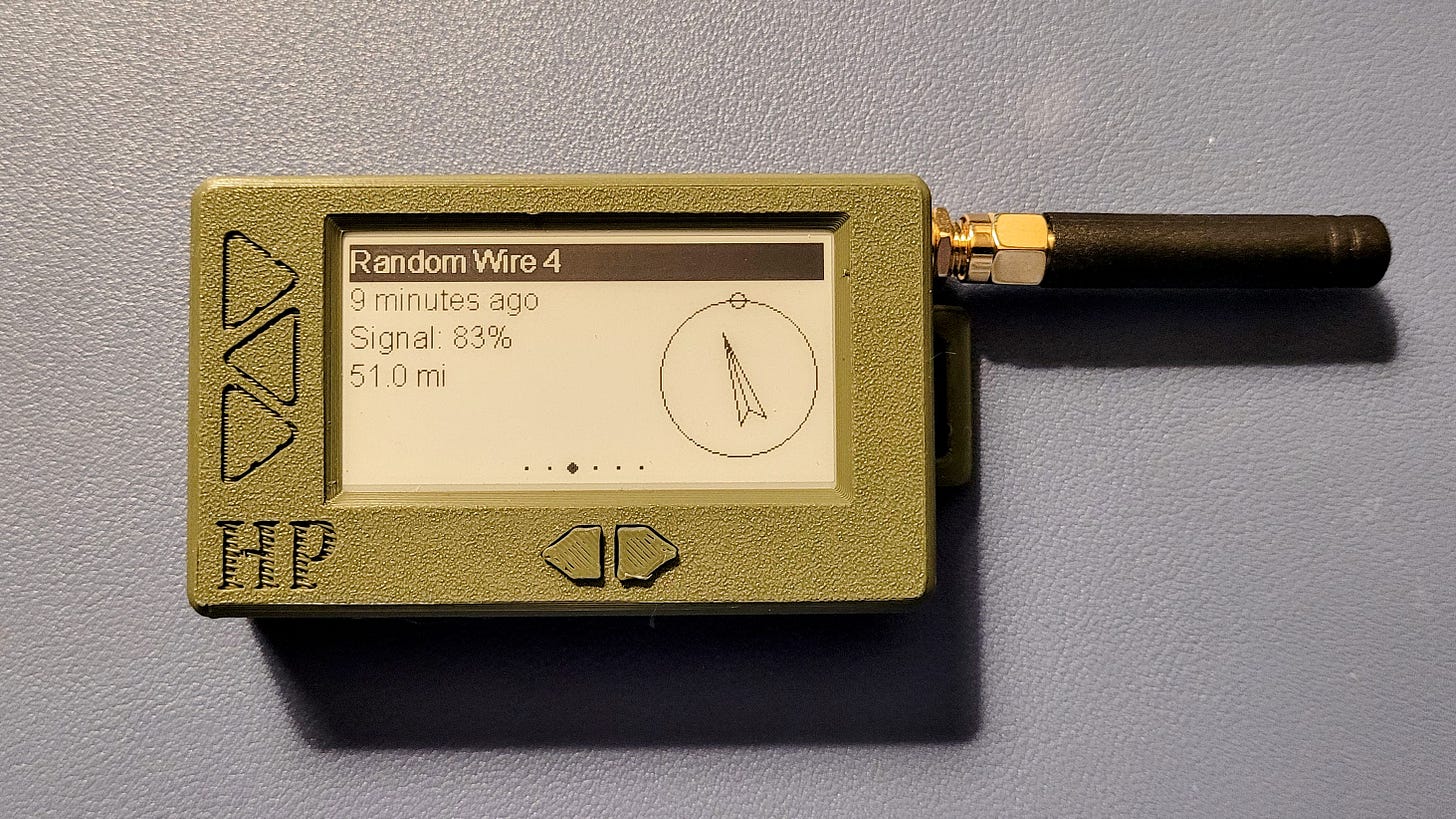 New e-ink Meshtastic node