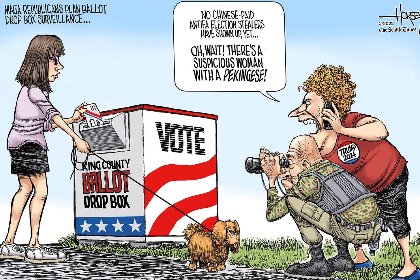 Ballot-surveillance shenanigans | The Seattle Times