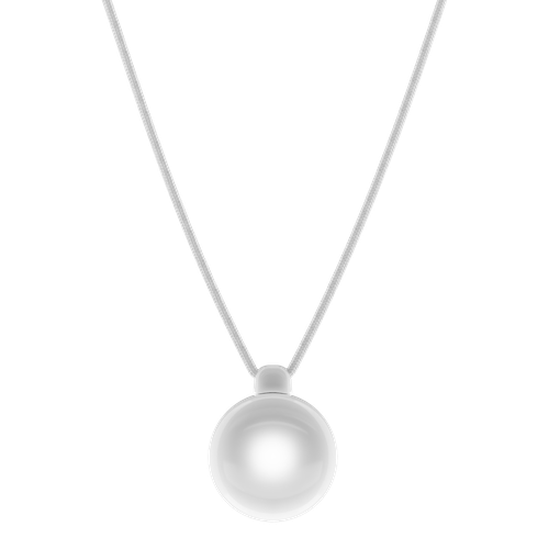 Friend AI pendant hanging from its necklace.