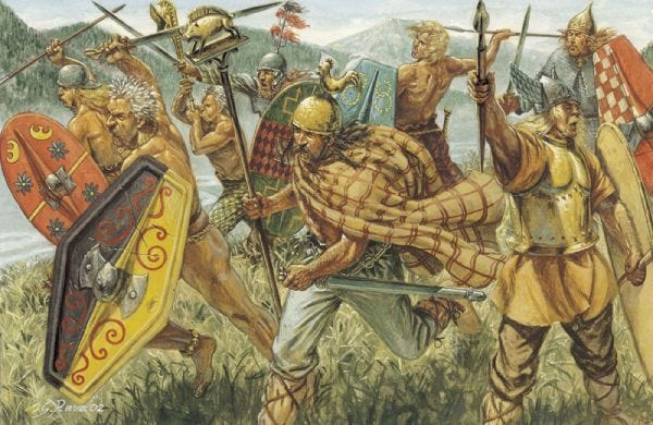 Battle of the Allia - The great roman army