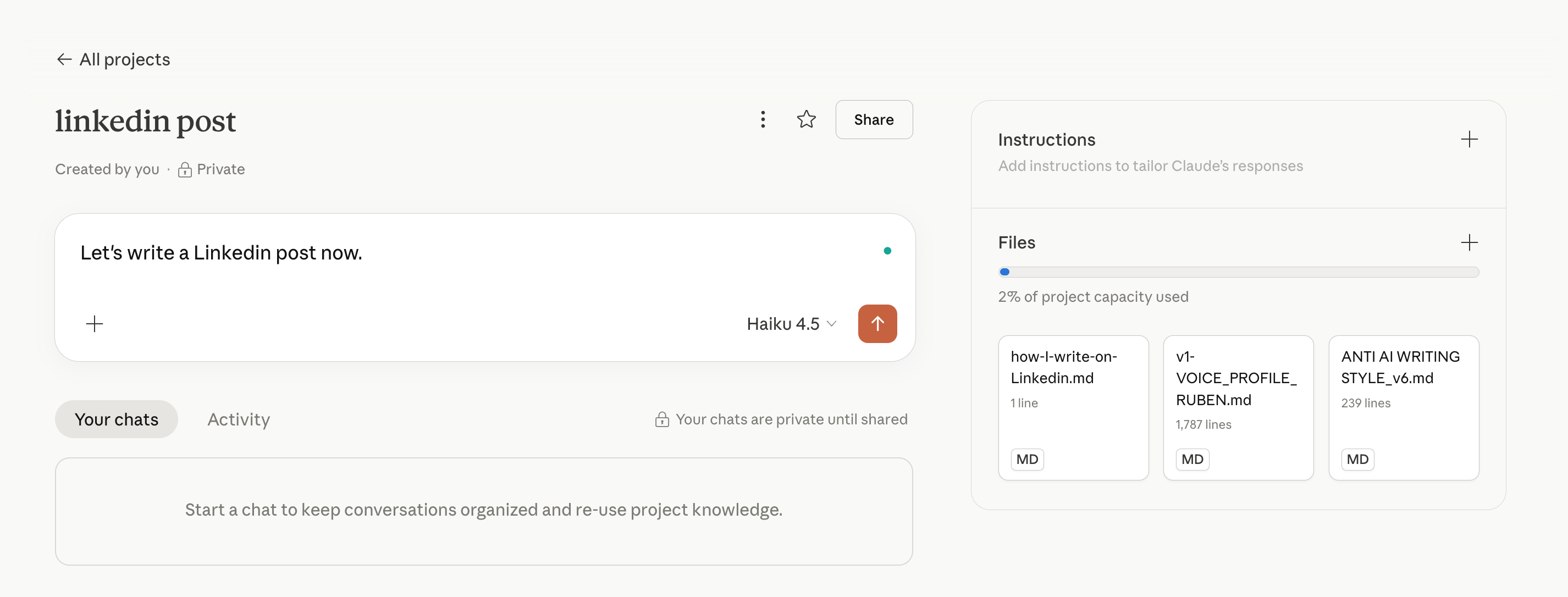 Prompting is the worst way to use Claude. - by Ruben Hassid