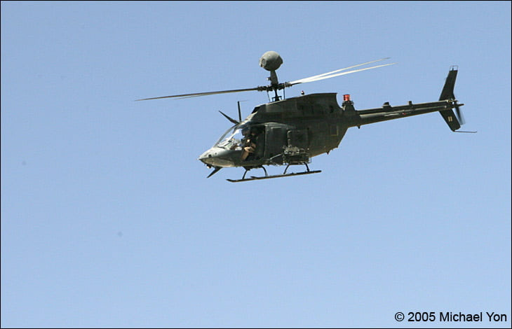 This Kiowa shot the Opel