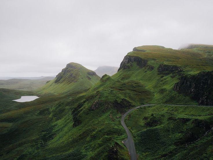 A Pinterest pin added by am on Nov 30, 2023. The author is A. May present: highland, soundcloud, cloud, sky, mountain.