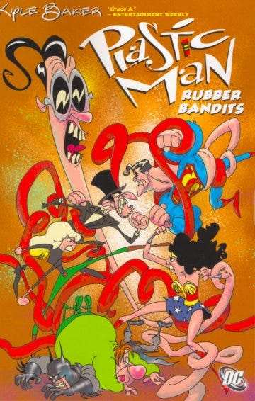 Kyle Baker's mainstream comic career in a nutshell