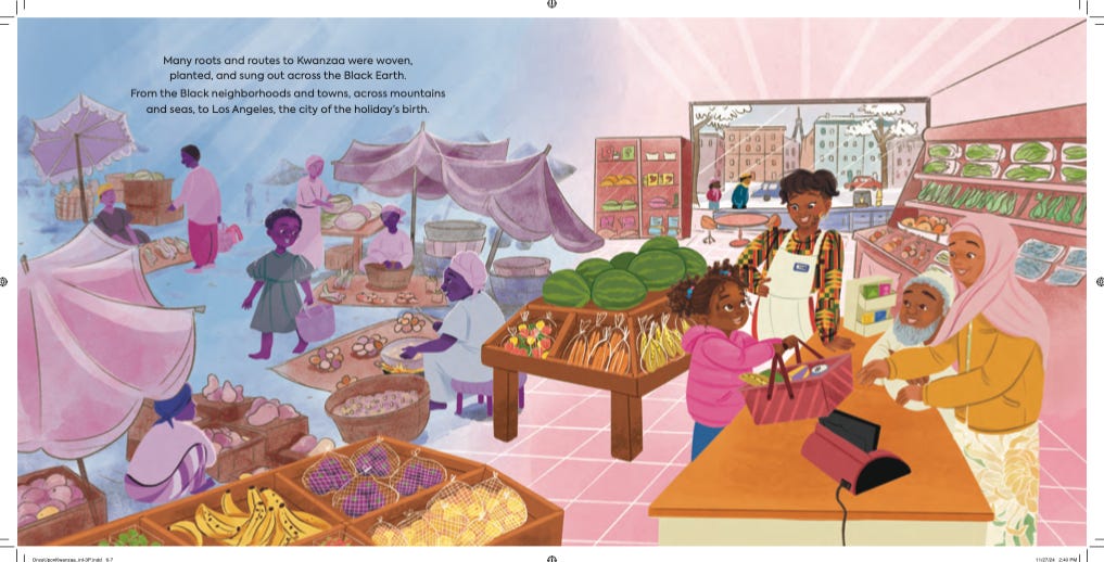 Author Nyasha Williams Sidney Rose McCall Once Upon a Kwanzaa