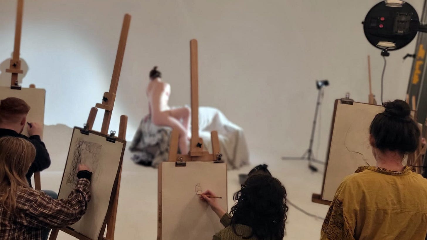 Leeds Drawing Club | Life Drawing Sessions, Classes & Courses