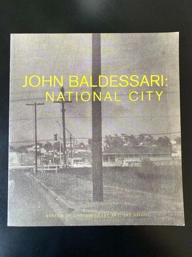 John Baldessari: National City, 1st Edition, 1996, Softcover - Picture 1 of 4