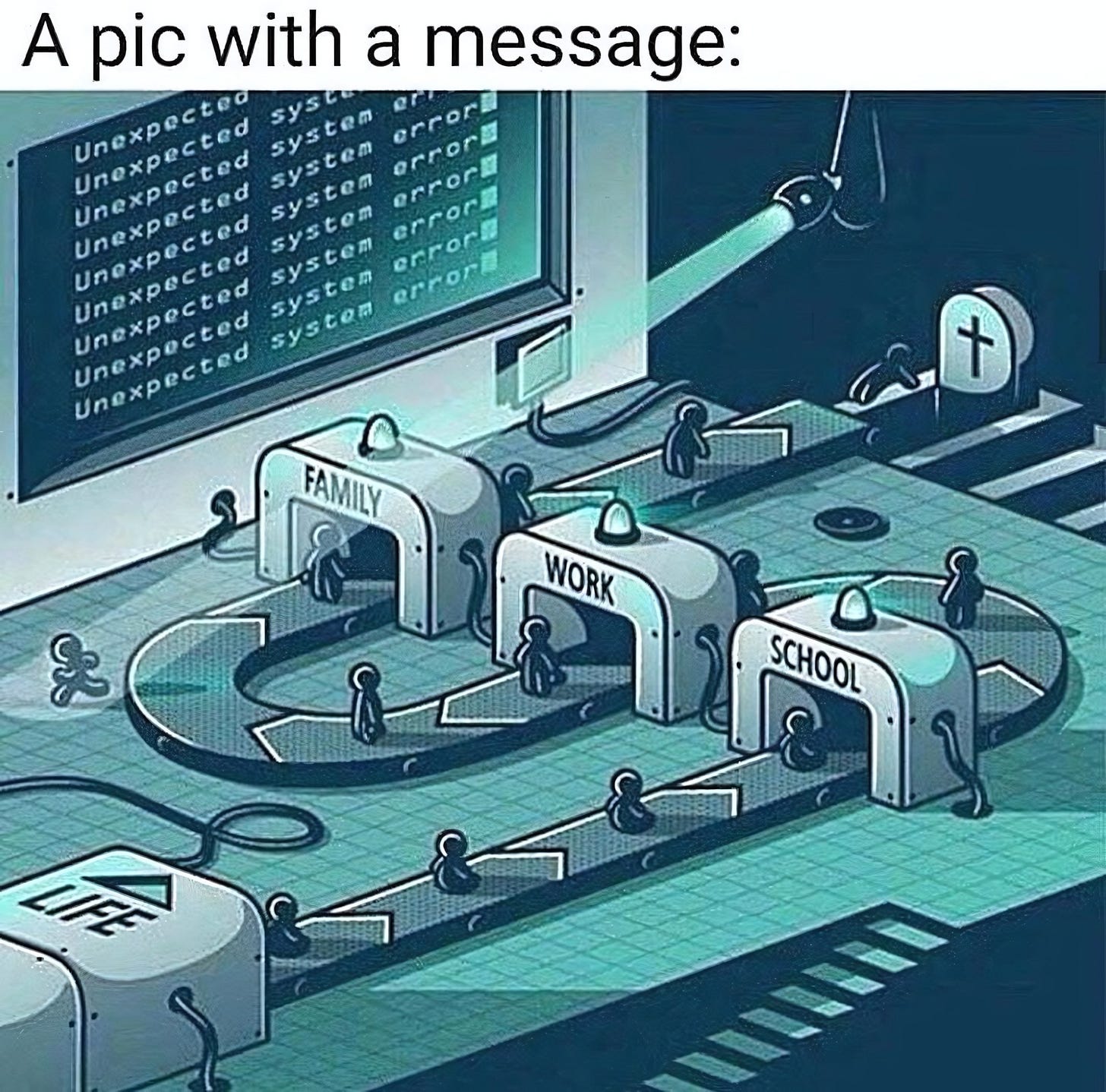 May be an image of phone and text