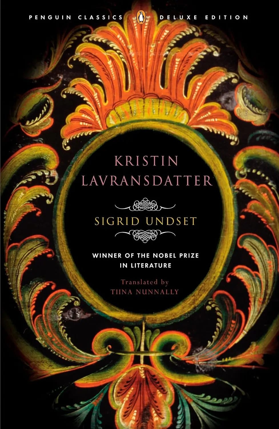"Kristin Lavransdatter" by Sigrid Undset.