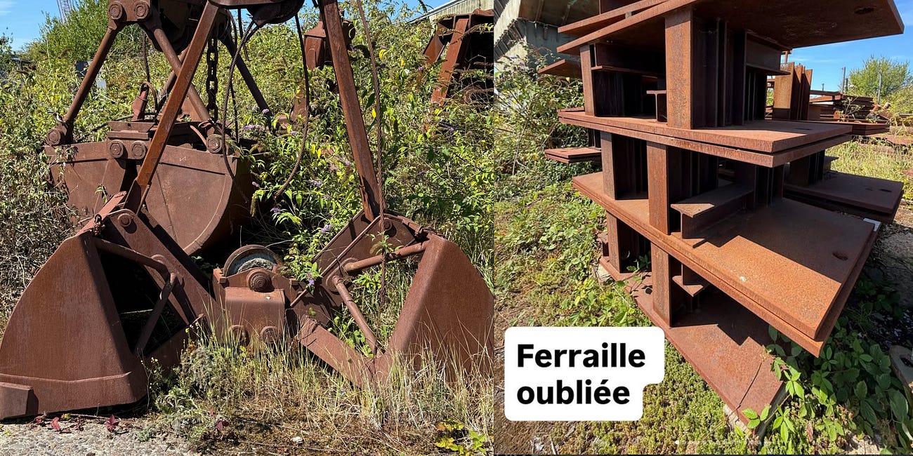 Spot secret au fil du canal : la ferraille oubliée entre les ponts V et VI