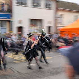 Big Green Men and Whacking with Sticks