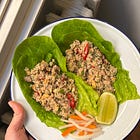 tinned tuna lettuce cups