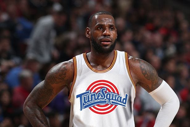 Space Jam 2 Lebron James