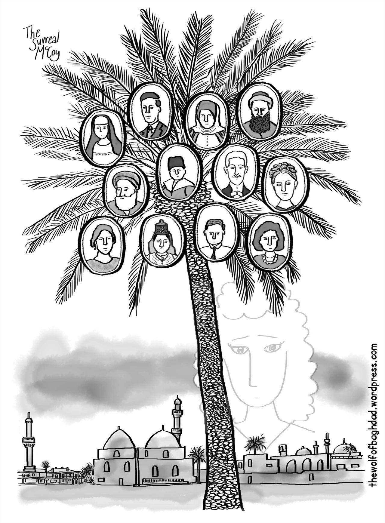 Reconstructing a Lost City Isaacs’ illustrations showing how research into her family’s past enabled her to visually recreate old Baghdad. Reconstructing a Lost City Isaacs’ illustrations showing how research into her family’s past enabled her to visually recreate old Baghdad.