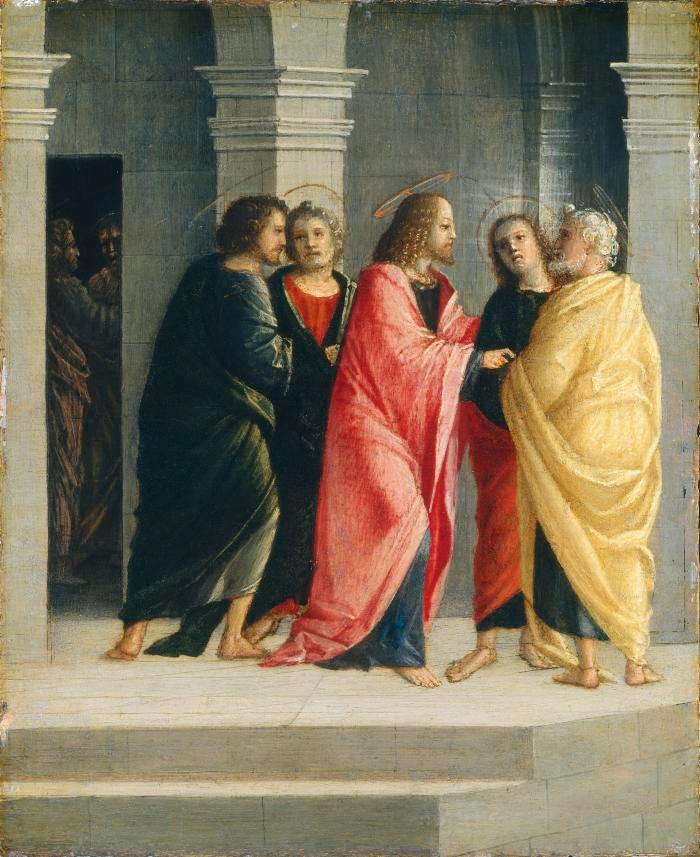 Image for Christ Instructing Peter and John to Prepare for the Passover Image for Christ Instructing Peter and John to Prepare for the Passover
