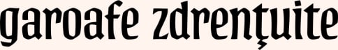 garoafe zdrenţuite