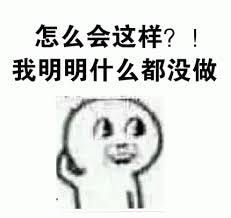 怎么会这样？！我明明什么都没做《怎么会这样？我明明什么都没做》无辜又无奈的搞笑表情包表情包图片gif动图- 求表情网,斗图从此不求人!