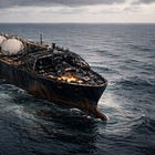 A 277-Meter Ghost Ship Loaded with 62,000 Tons of LNG Is Drifting Toward Libya with No Crew, No Power, and No Plan. Europe Is Watching It Happen.