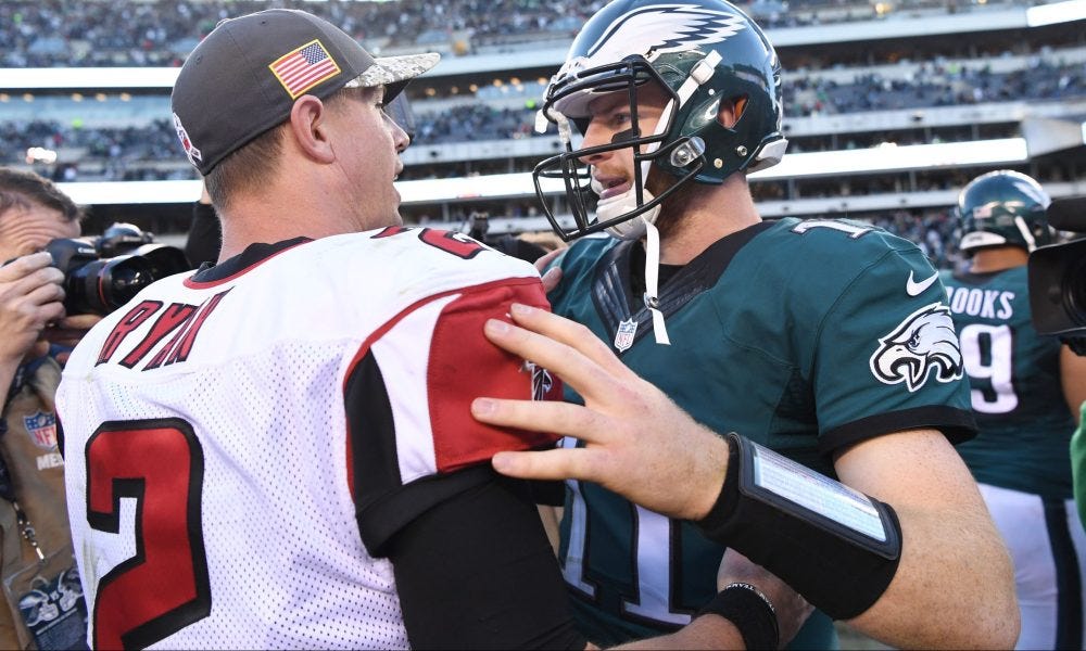 Rich Scangarello compares Carson Wentz to Matt Ryan