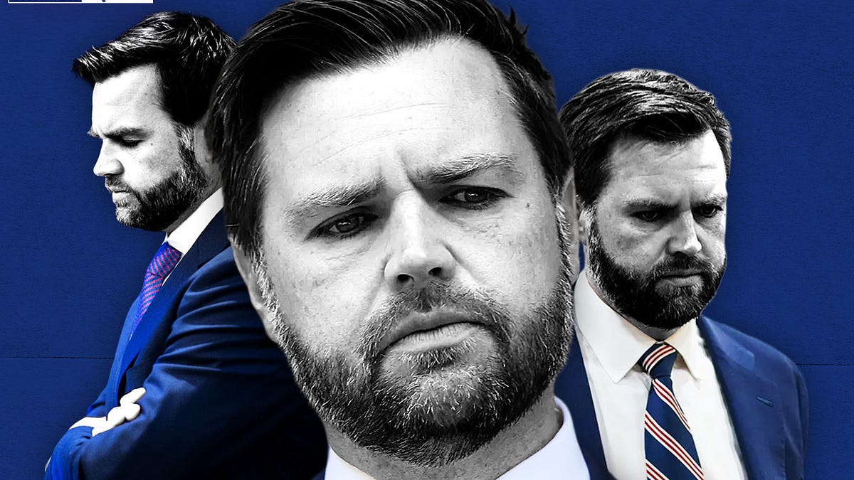 J.D. Vance Can't Mask his Dead Soul - by Rick Wilson