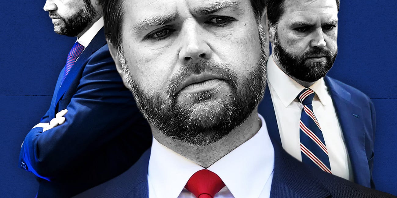 J.D. Vance Can't Mask his Dead Soul