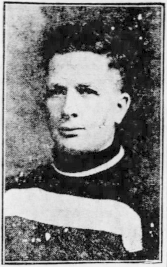 Cy Denneny of the Ottawa Senators, c. 1921. Public domain.