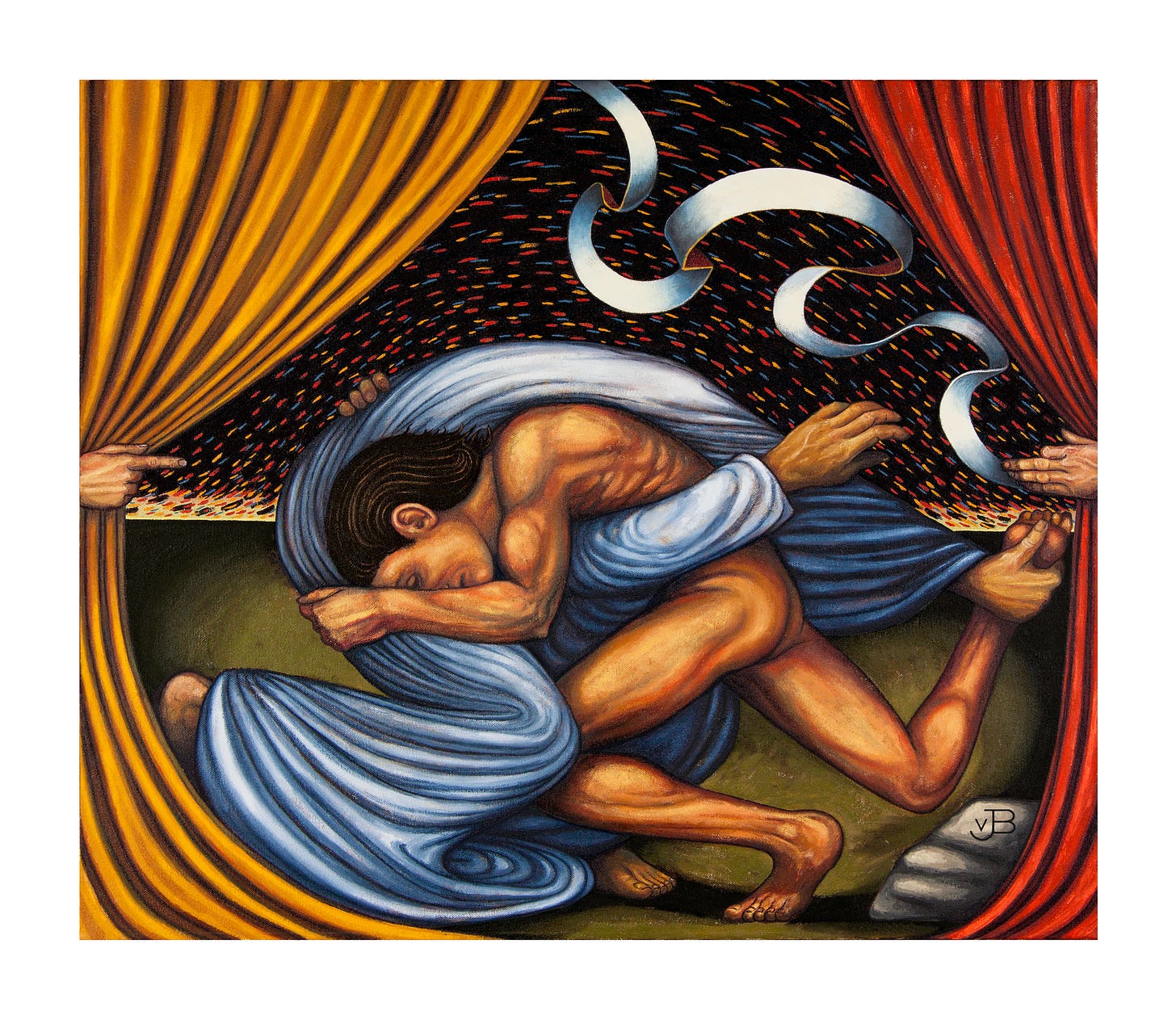 Prints of Jacob Wrestling With God – The School of the Transfer of Energy