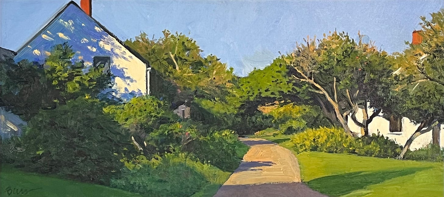Kevin Beers, Monhegan Island path