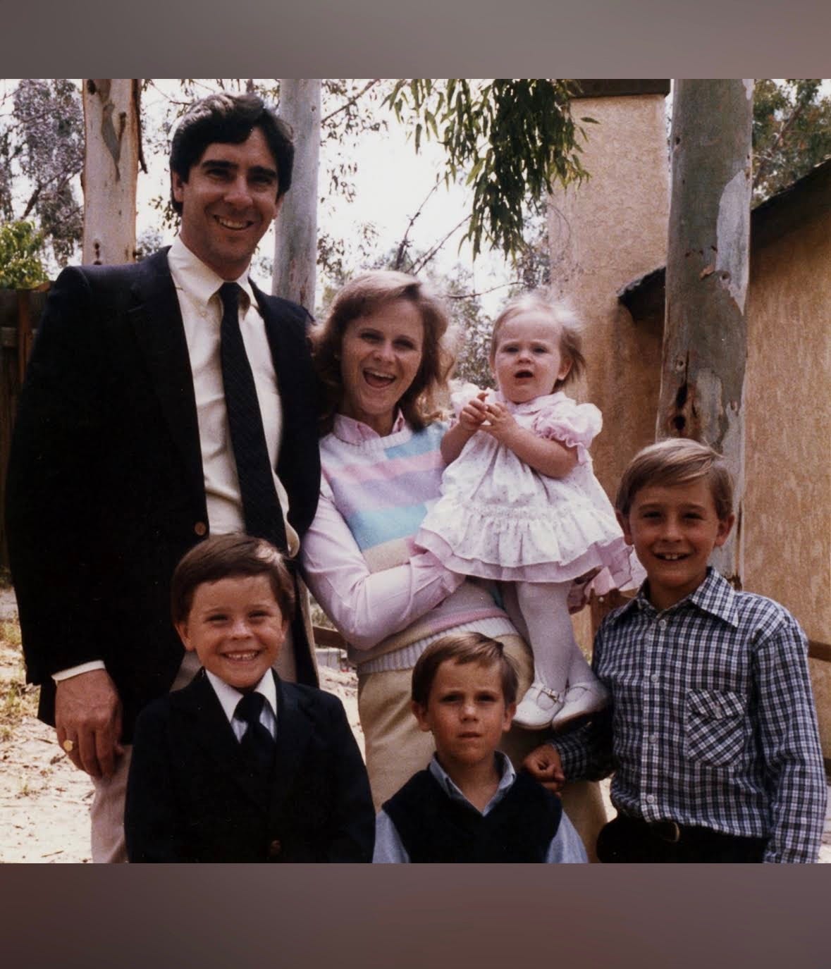 Thad & Sharon Brown and family