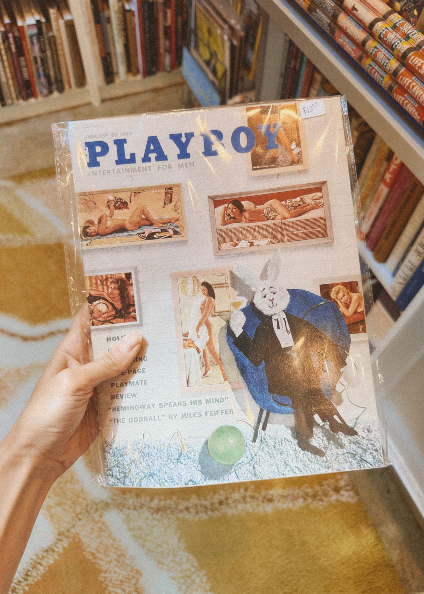 Photo of vintage Playboy