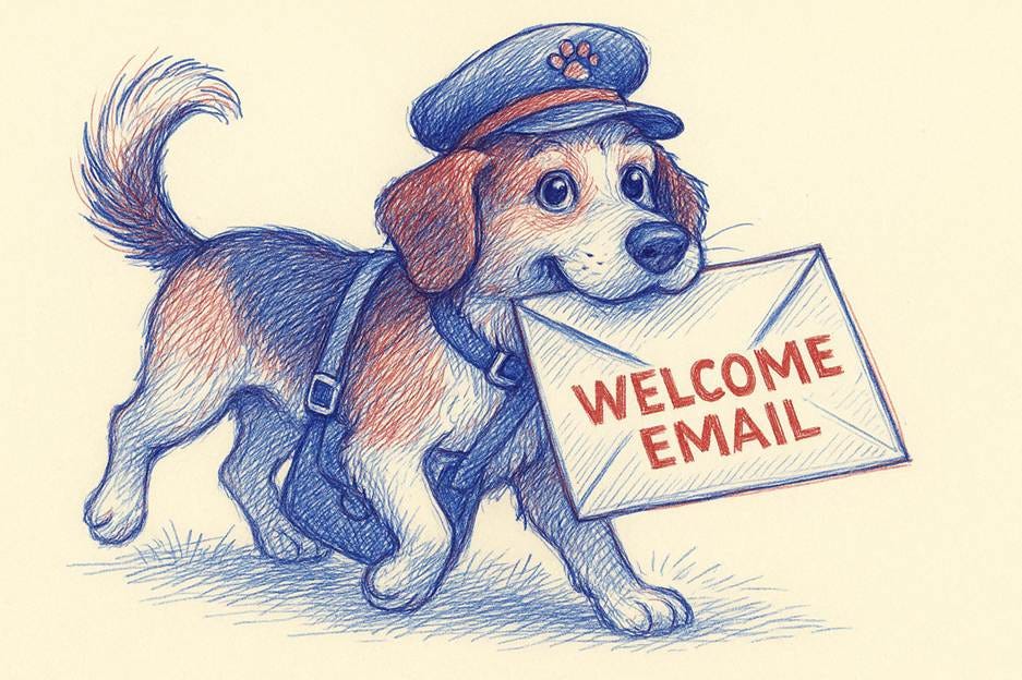 A dog carrying a mail envelope

AI-generated content may be incorrect.