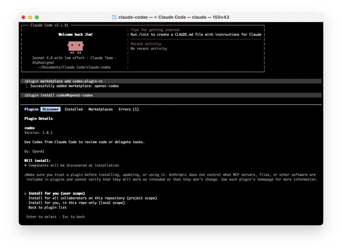 You can now trigger Codex from Claude Code! Here's how