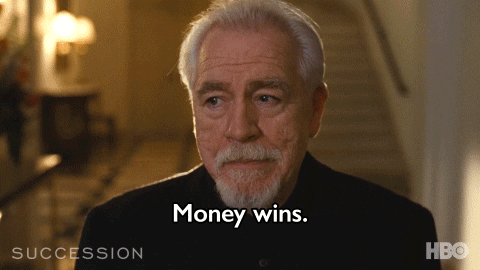 Money wins