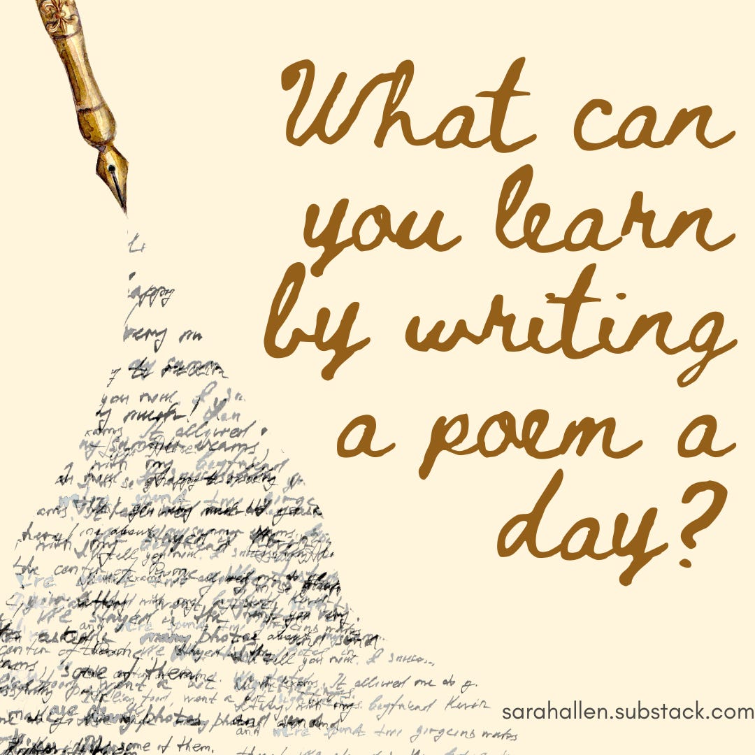 Writing Poem In English 30 people (and me) wrote a poem a day for a month. What did they learn?