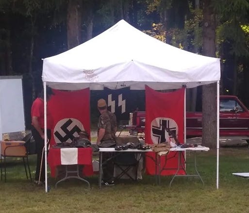 MAGA Shocked to Find Nazis in Their Tent