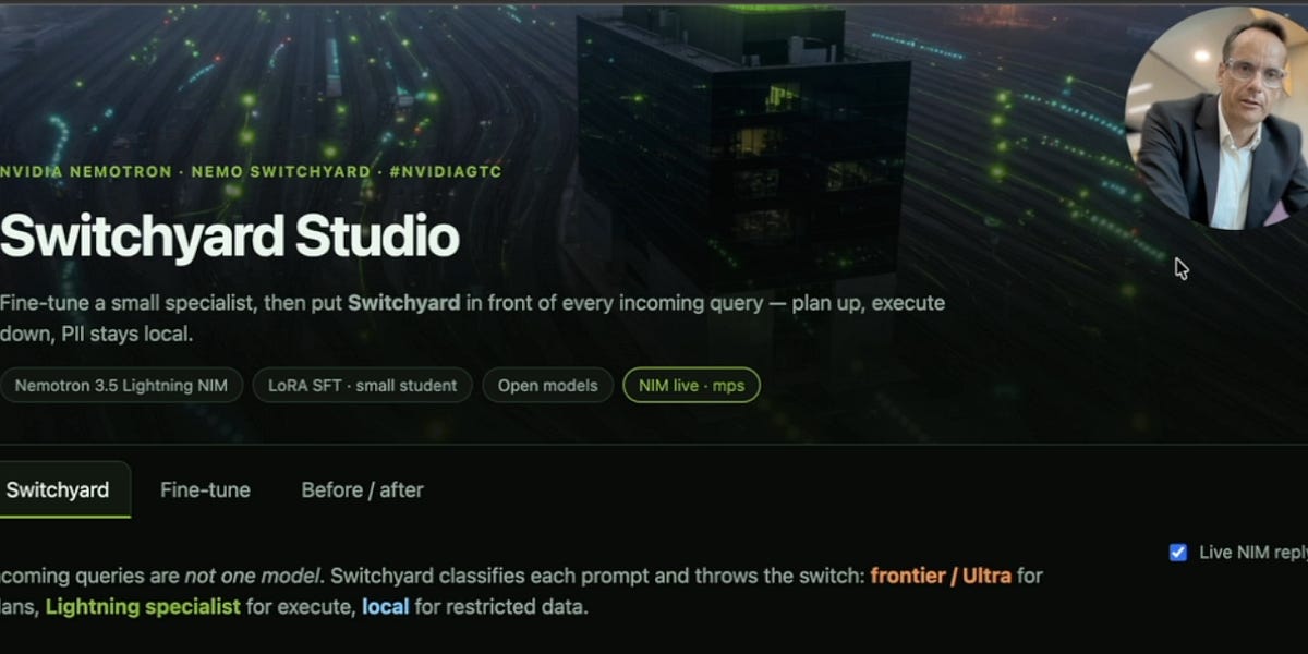 NVIDIA Switchyard Studio