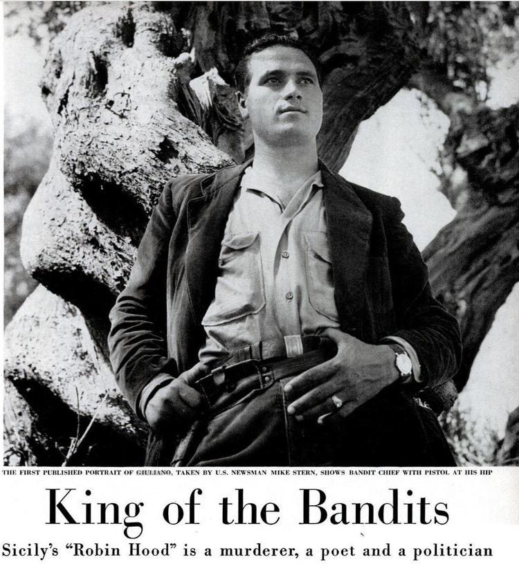 The tragic story of a noble bandit Salvatore Giuliano - Pictolic