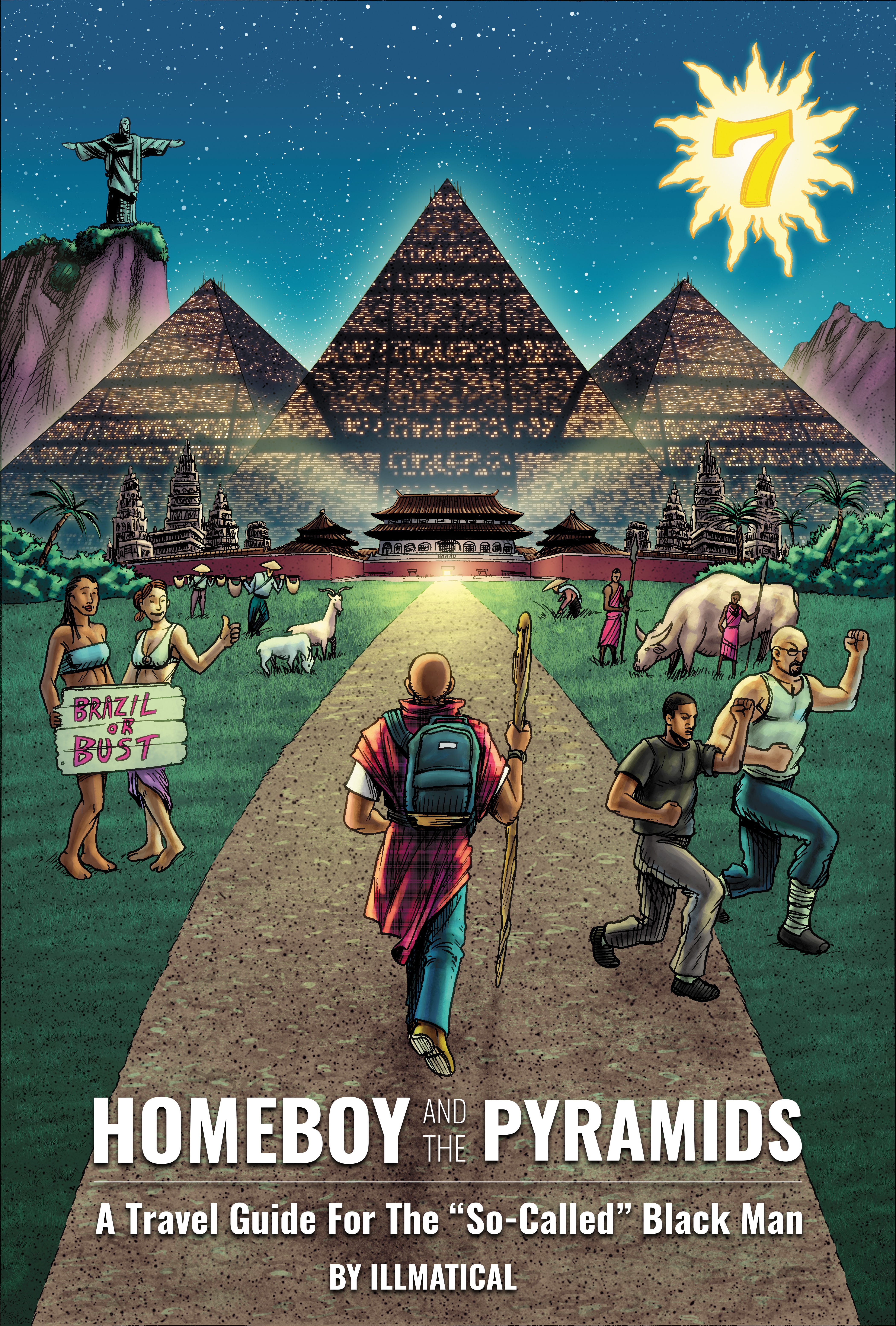 HOMEBOY AND THE PYRAMIDS - BLACK MEN TRAVEL GUIDE 