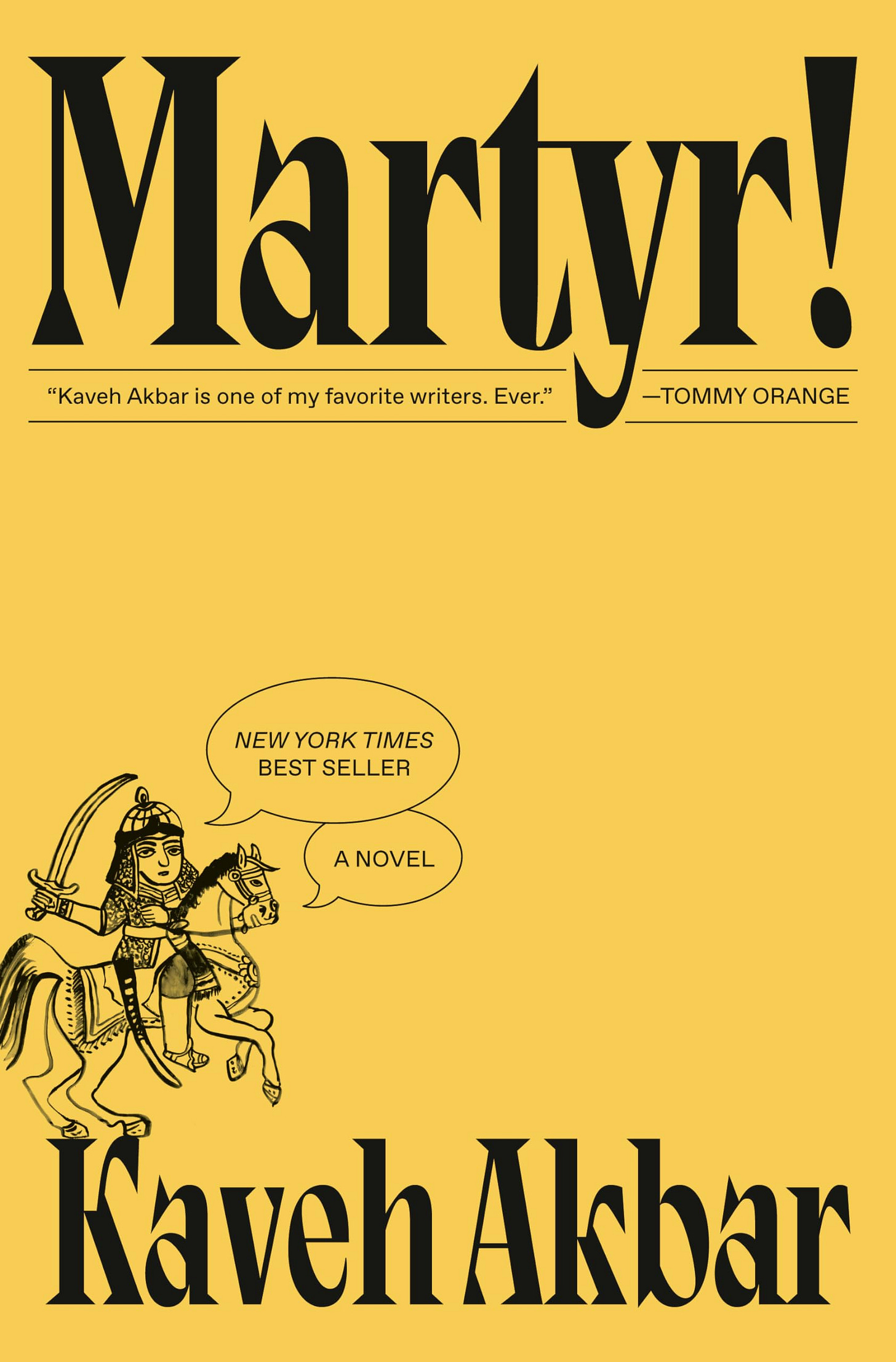 Amazon.com: Martyr!: A novel: 9780593537619: Akbar, Kaveh: Books