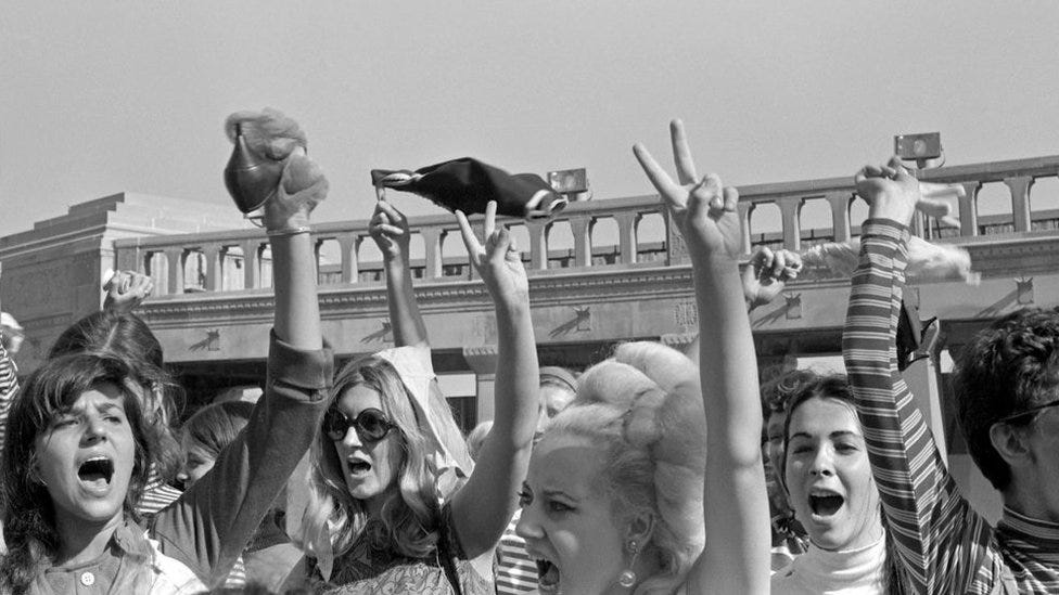 100 Women: The truth behind the 'bra-burning' feminists