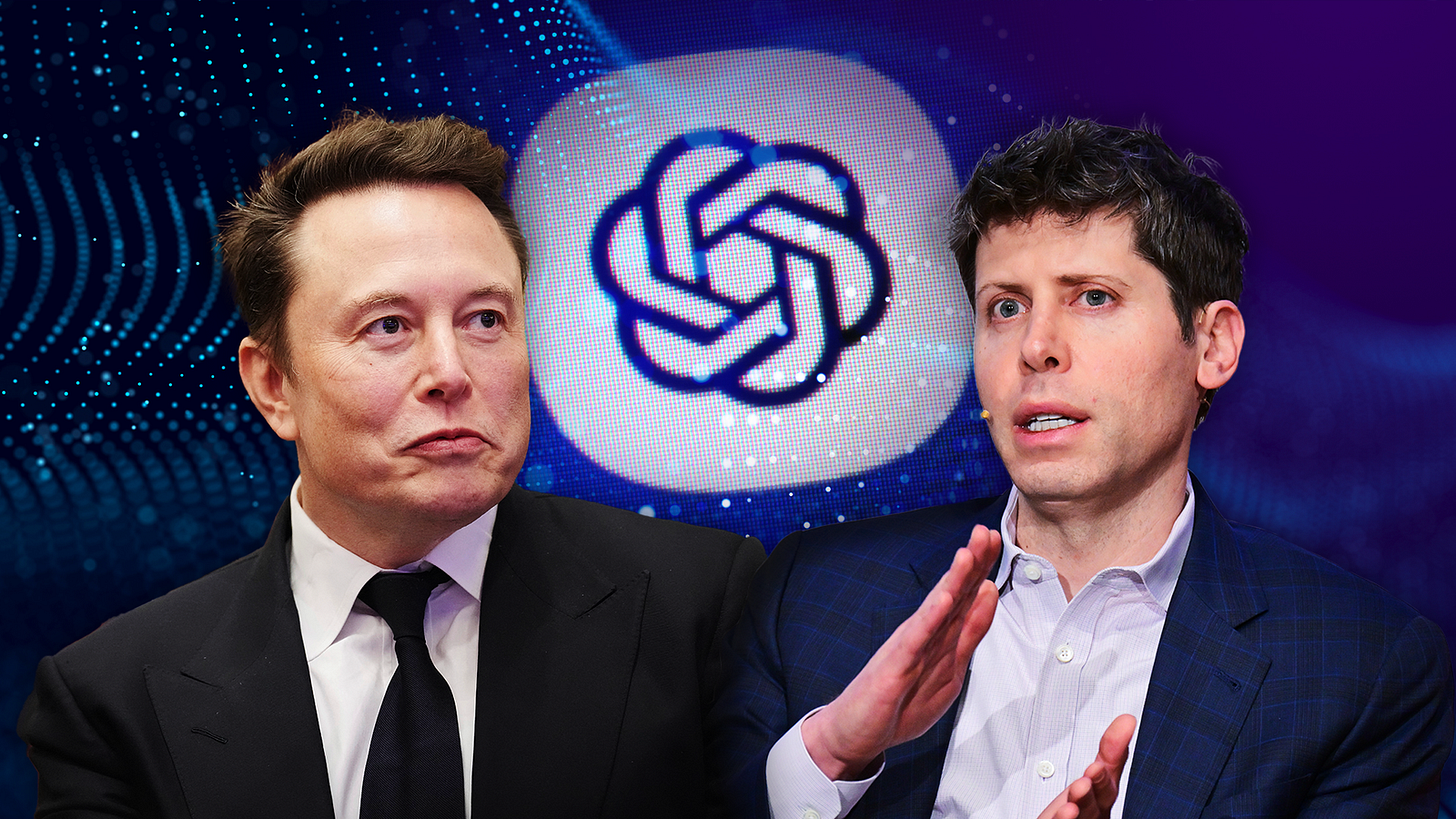 Musk v Altman: The battle to become king of AI | Science, Climate & Tech  News | Sky News