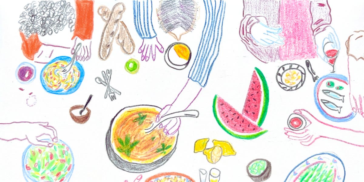Dinner is Potluck (Audio Reading)