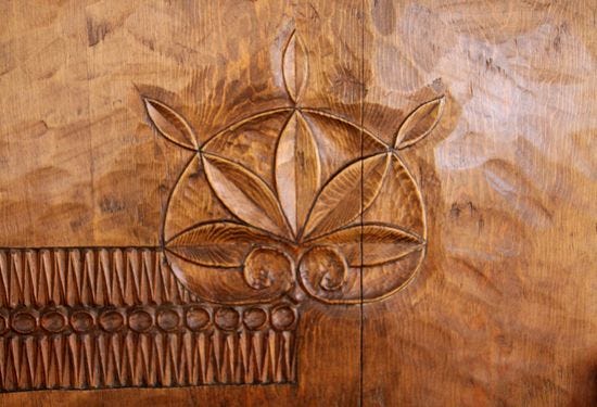 Detail, Carving, Nicolai Fechin House, Taos, New Mexico, 40% OFF